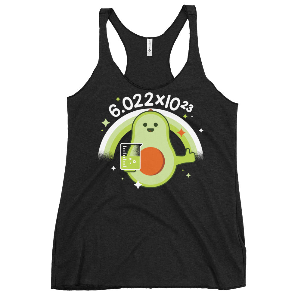 Avogadro's Number Women's Racerback Tank