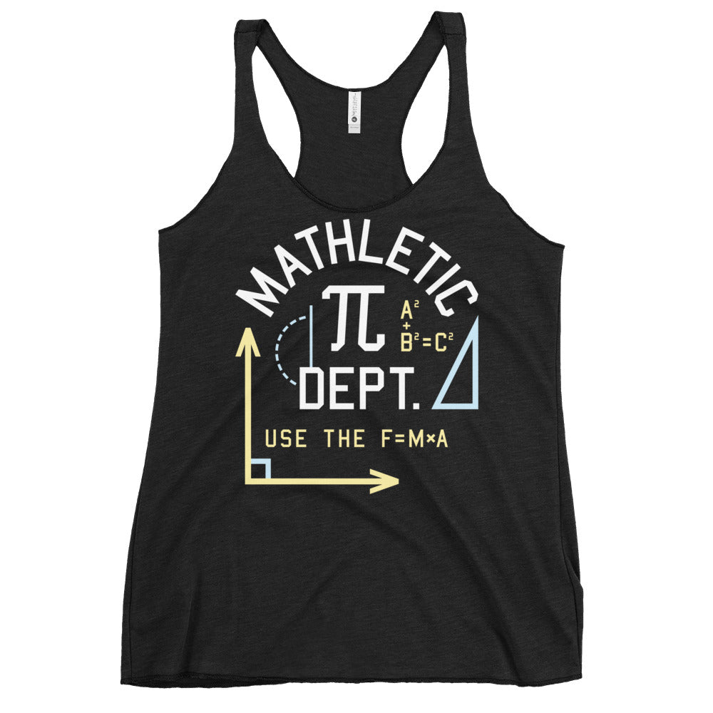 Mathletic Dept Women's Racerback Tank