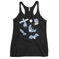 Bats In Space Women's Racerback Tank