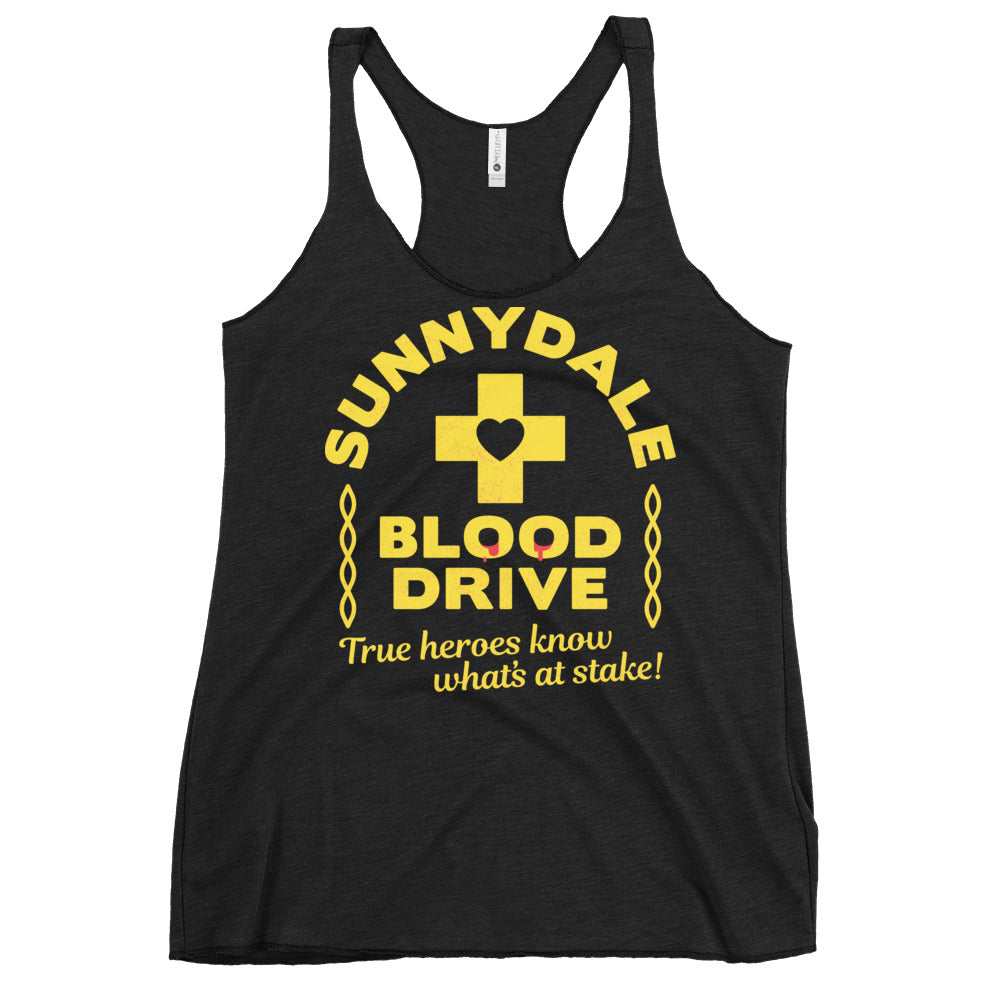 Sunnydale Blood Drive Women's Racerback Tank