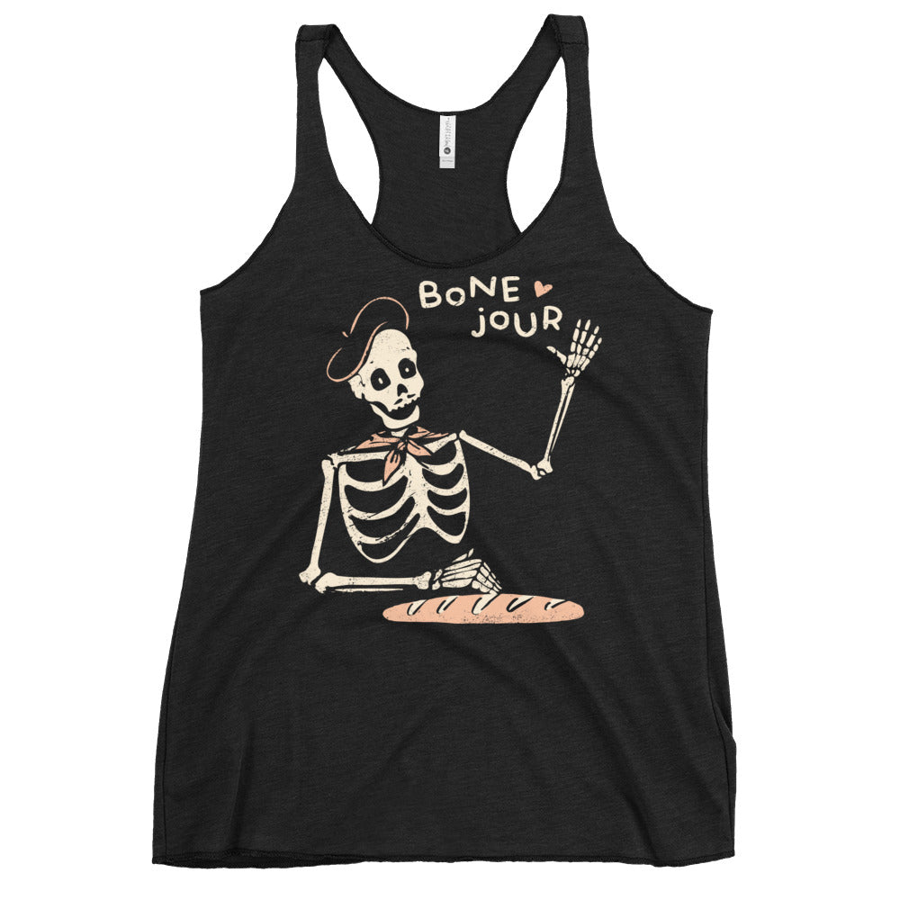 Bone Jour Women's Racerback Tank