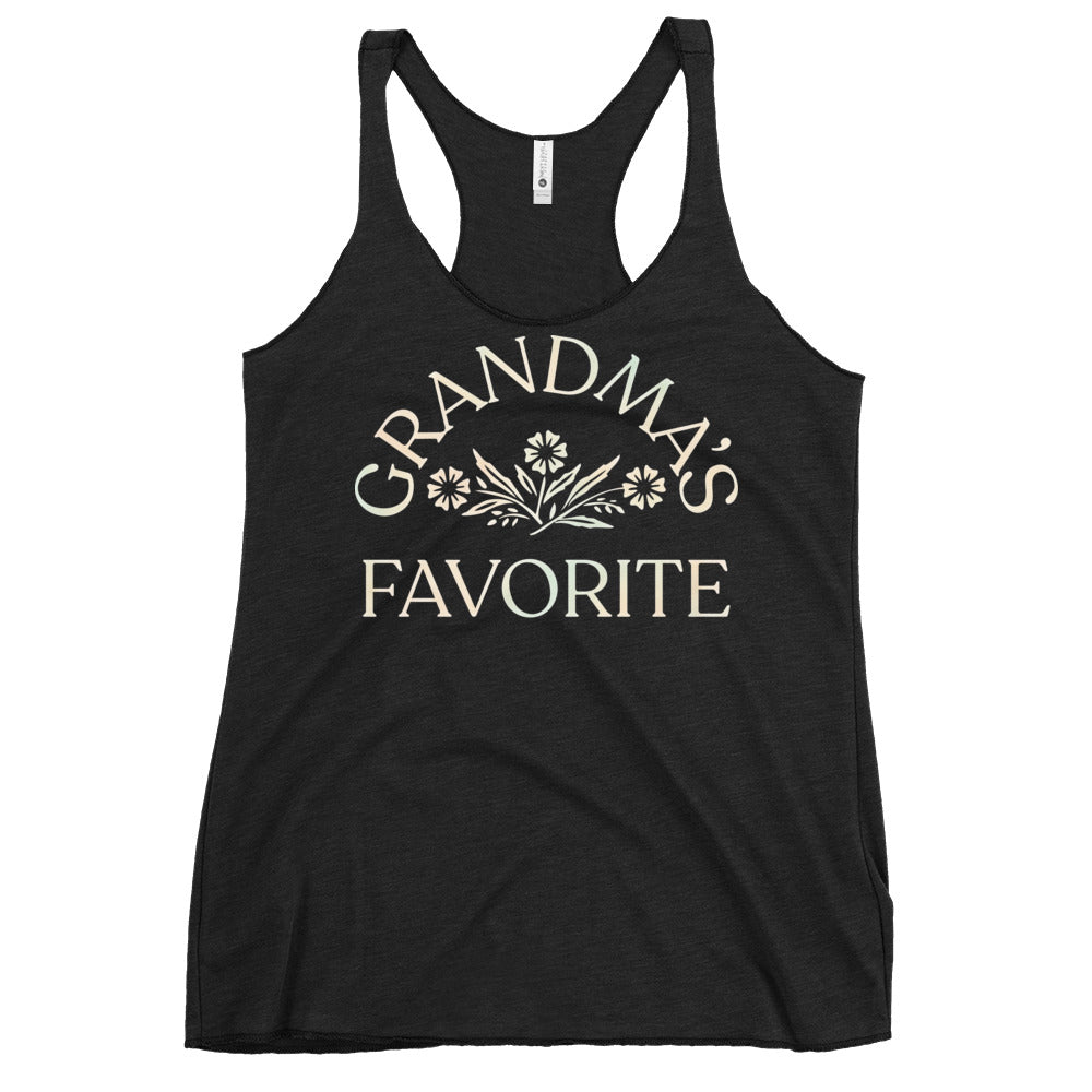 Grandma's Favorite Women's Racerback Tank