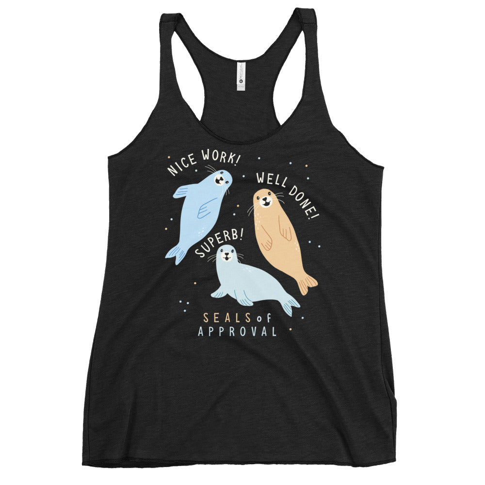Seals Of Approval Women's Racerback Tank