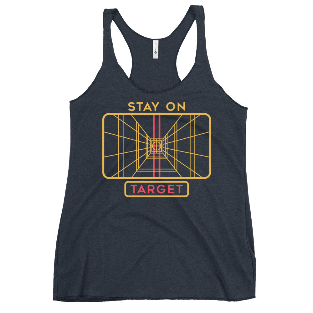 Stay On Target Women's Racerback Tank