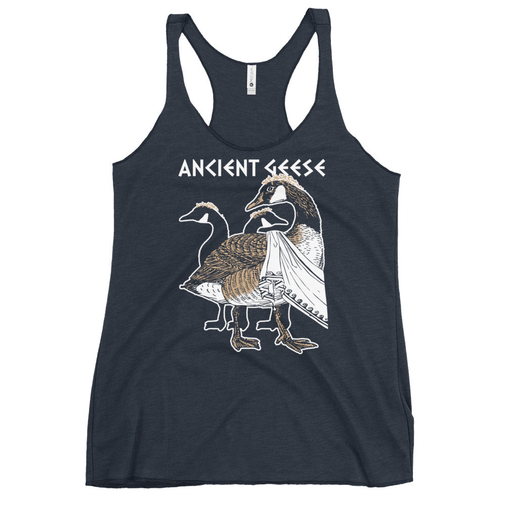 Ancient Geese Women's Racerback Tank