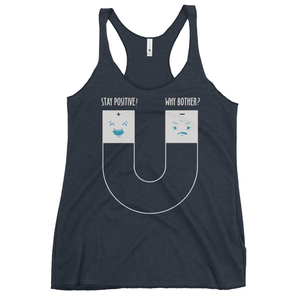 Stay Positive Women's Racerback Tank