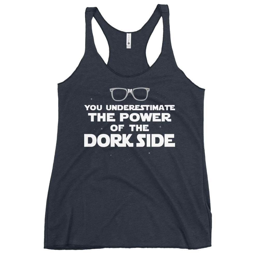 The Power Of The Dork Side Women's Racerback Tank