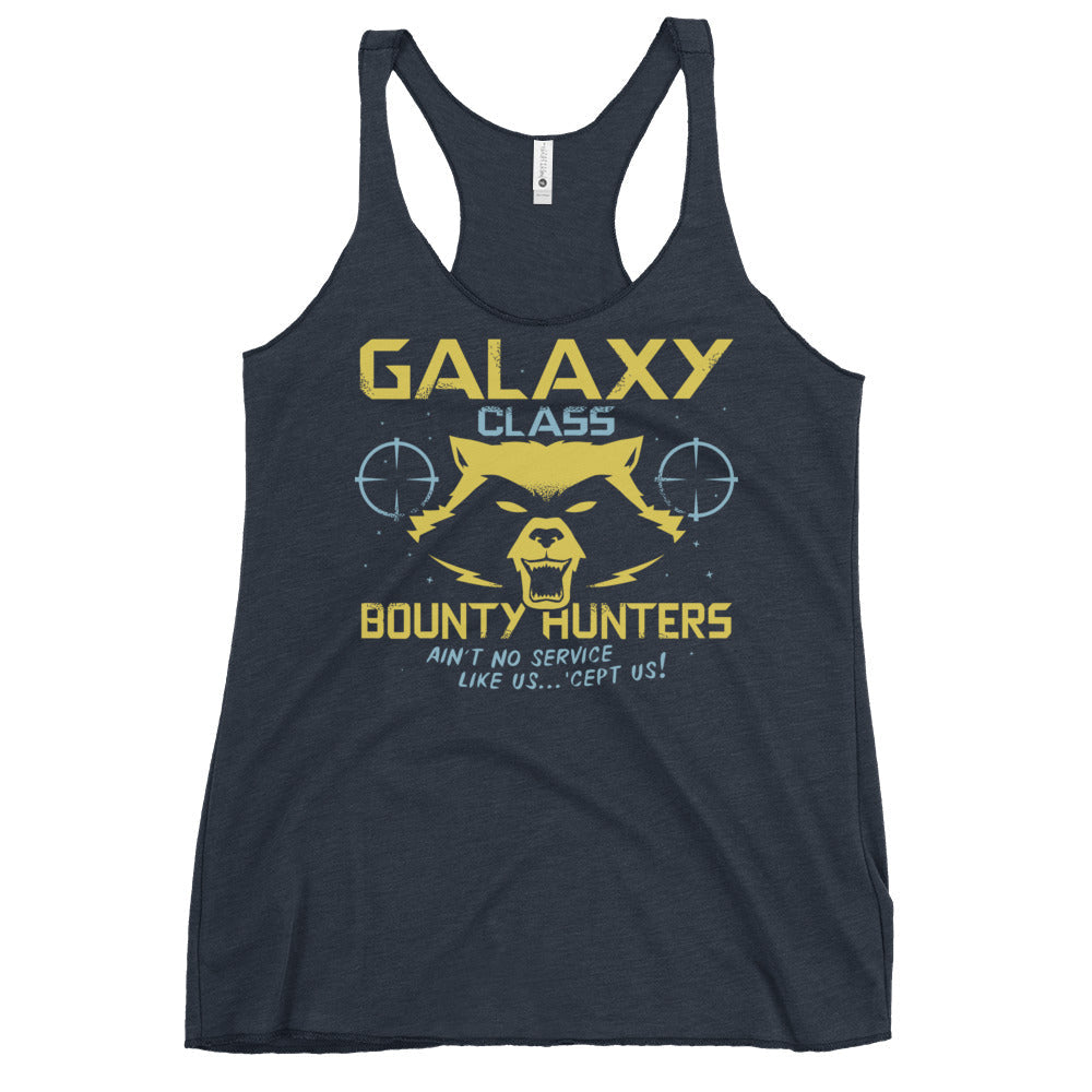 Galaxy Class Bounty Hunters Women's Racerback Tank