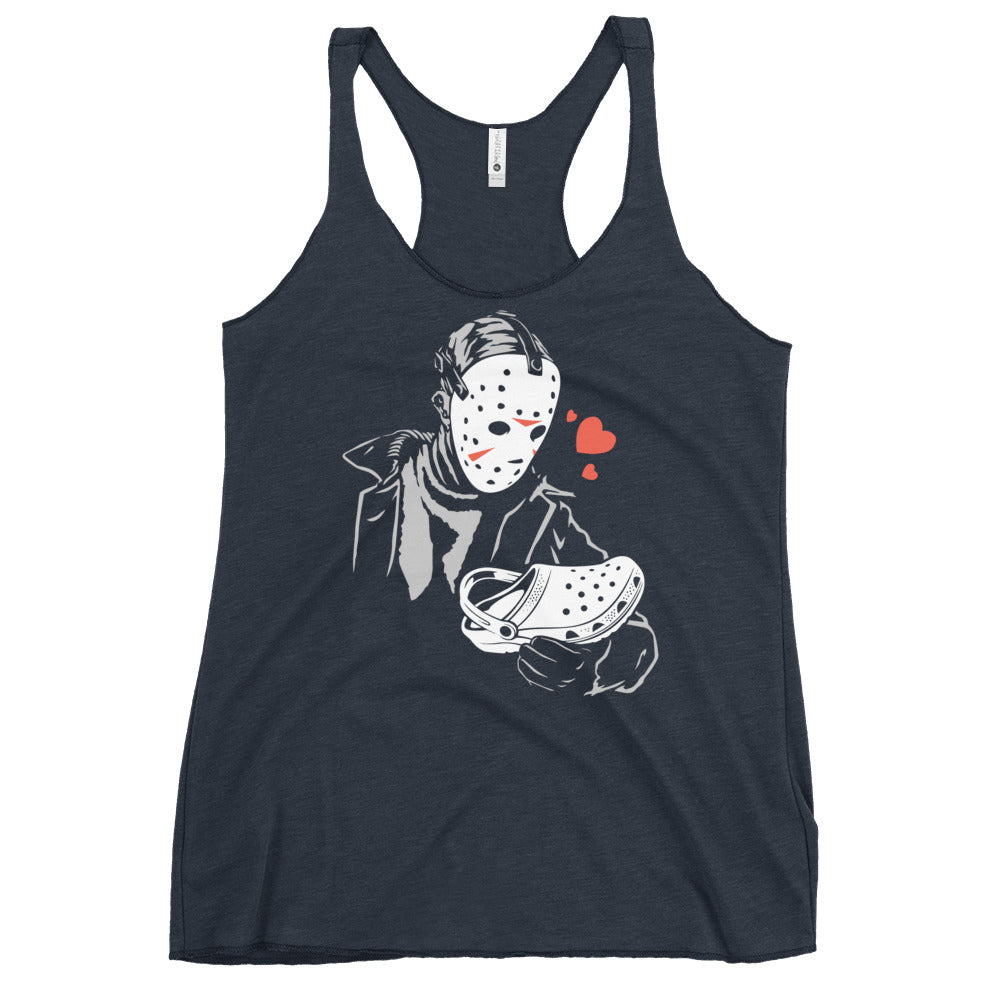 Jason Loves Crocs Women's Racerback Tank