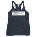 Synonym Definition Women's Racerback Tank