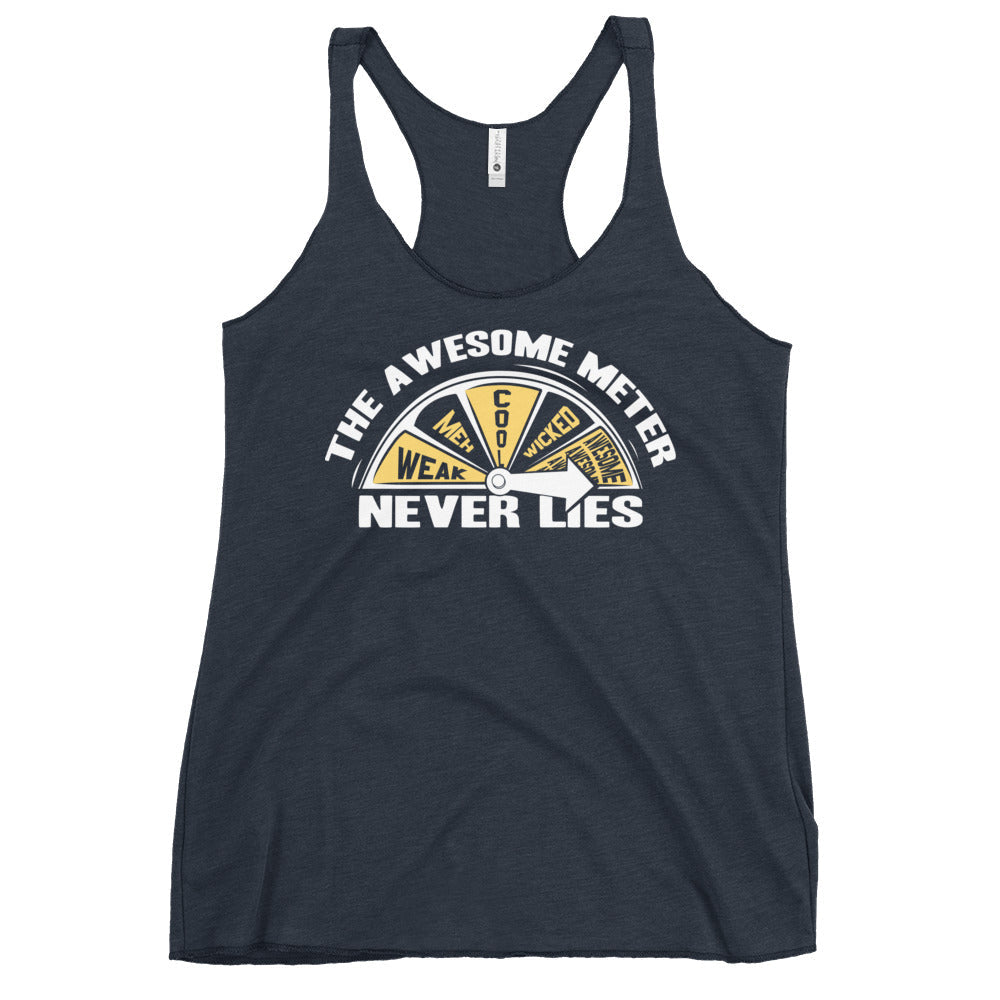 The Awesome Meter Women's Racerback Tank