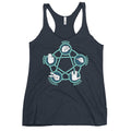 Rock Paper Scissors Lizard Spock Women's Racerback Tank