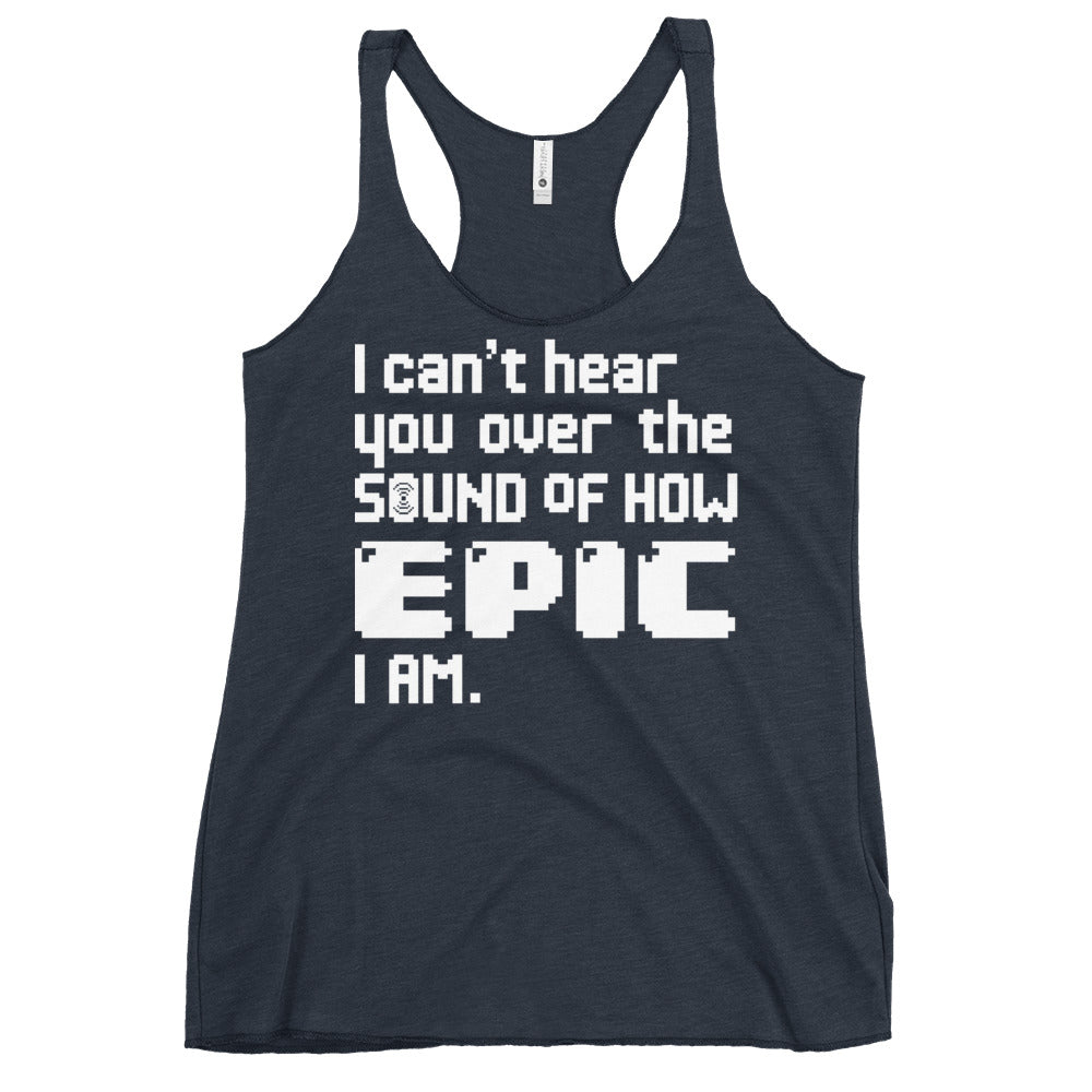 I Can't Hear You Women's Racerback Tank