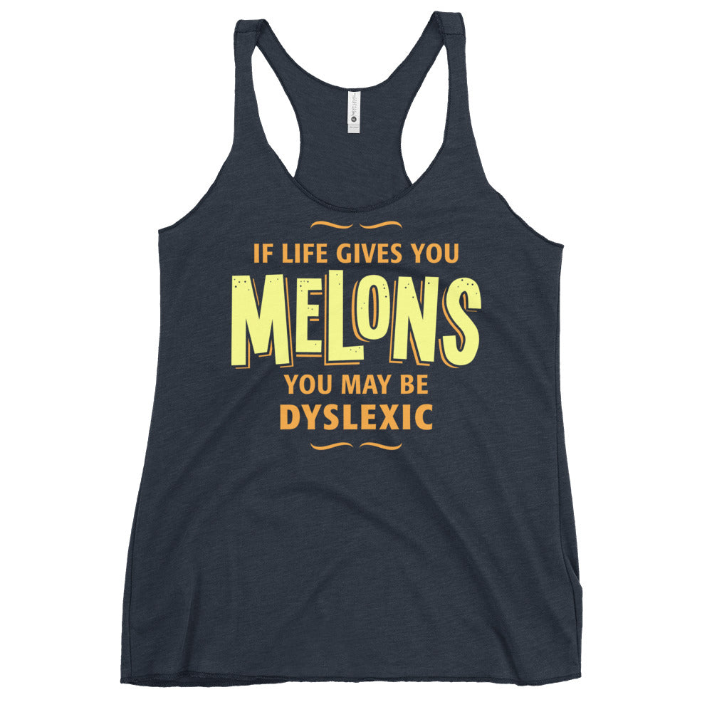 If Life Gives You Melons Women's Racerback Tank