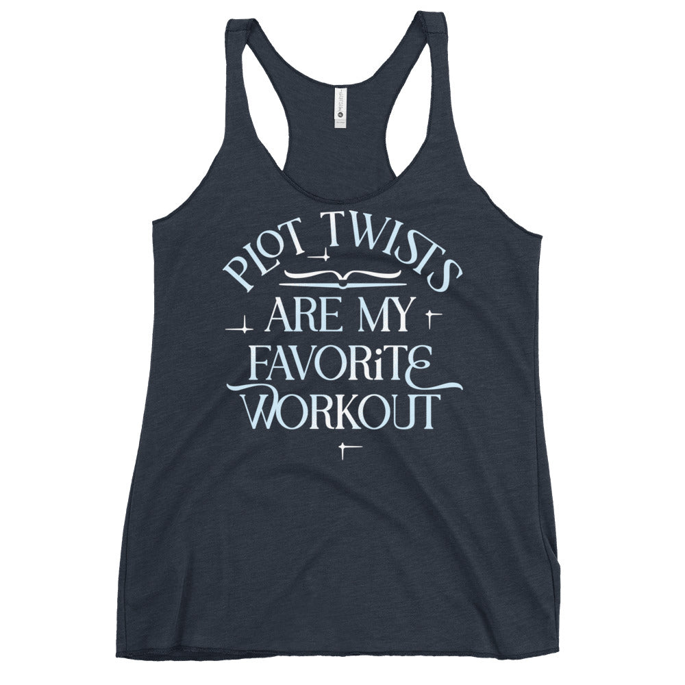 Plot Twists Are My Favorite Workout Women's Racerback Tank