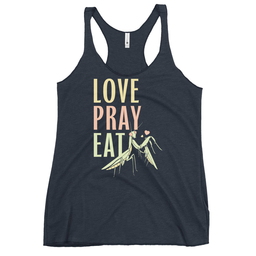 Love Pray Eat Women's Racerback Tank