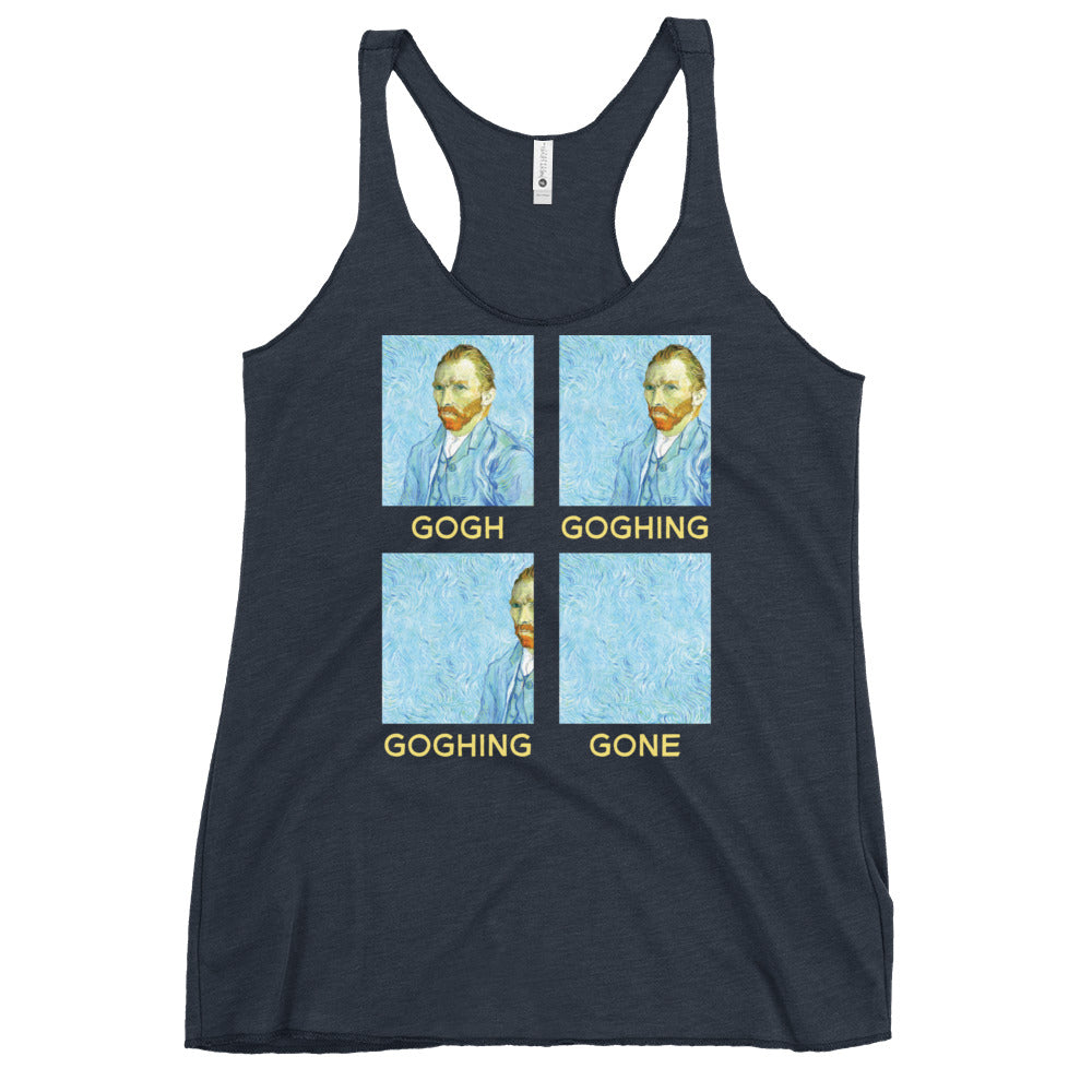 Goghing Goghing Gone Women's Racerback Tank