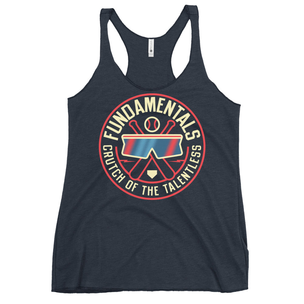 Fundamentals Crutch Of The Talentless Women's Racerback Tank