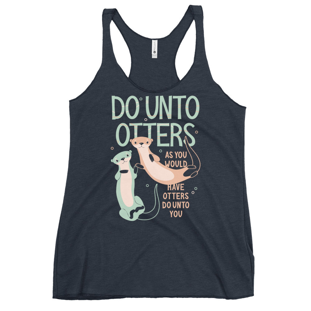Do Unto Otters Women's Racerback Tank