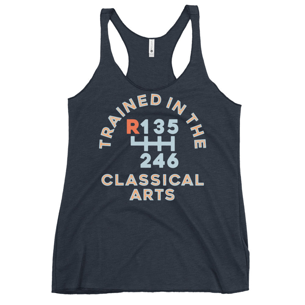Trained In The Classical Arts Women's Racerback Tank