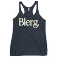 Blerg Women's Racerback Tank