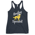 Roofing Specialist Women's Racerback Tank
