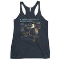 A Simple Question Of Weight Ratios Women's Racerback Tank