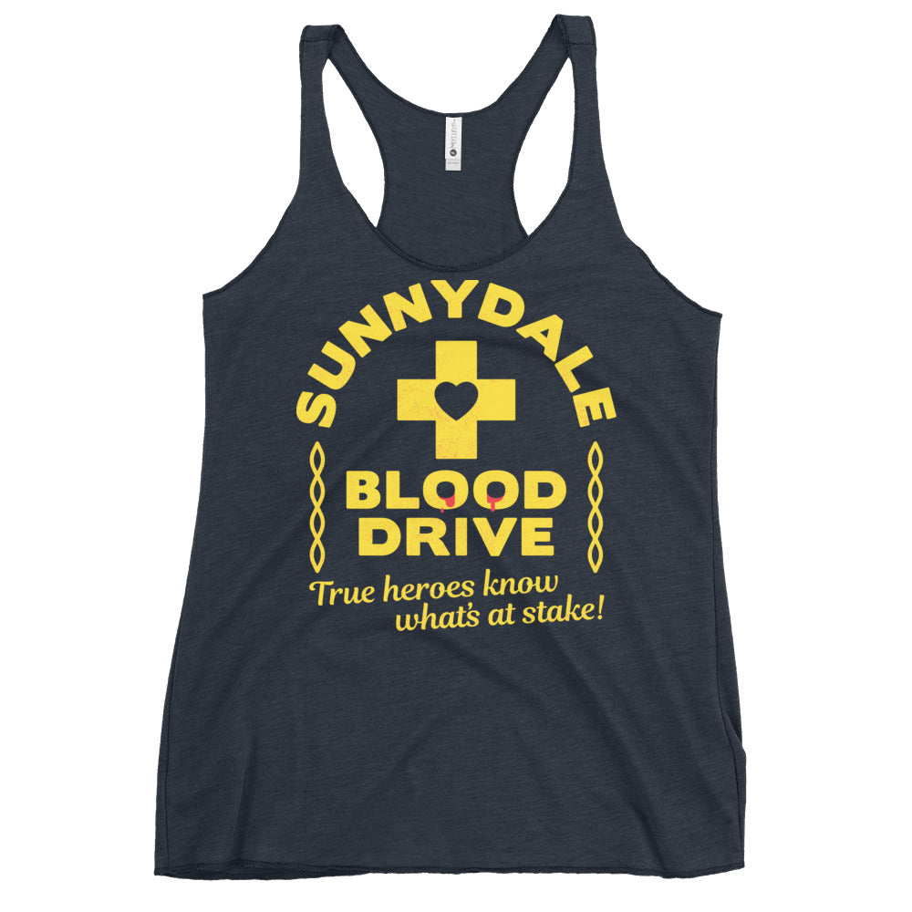 Sunnydale Blood Drive Women's Racerback Tank