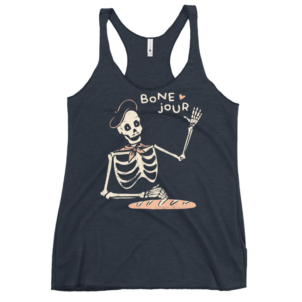 Bone Jour Women's Racerback Tank