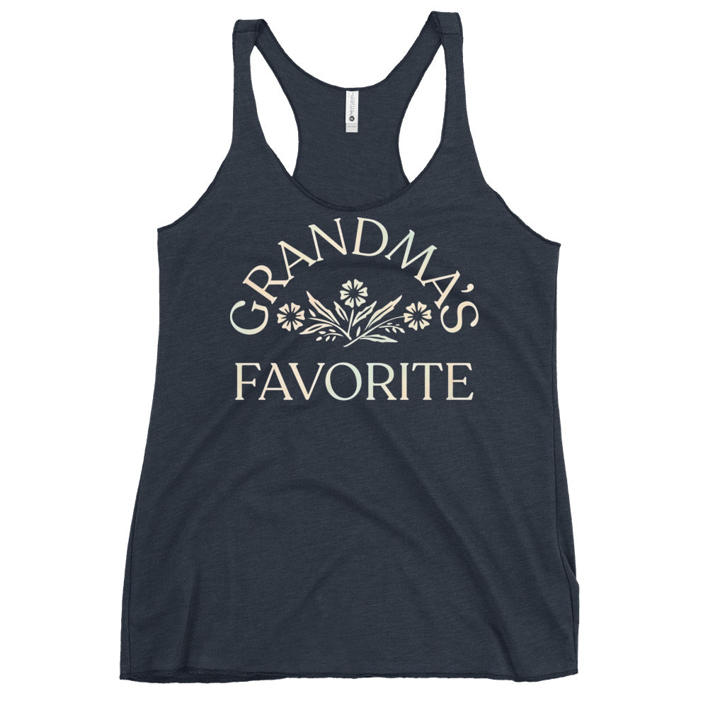 Grandma's Favorite Women's Racerback Tank