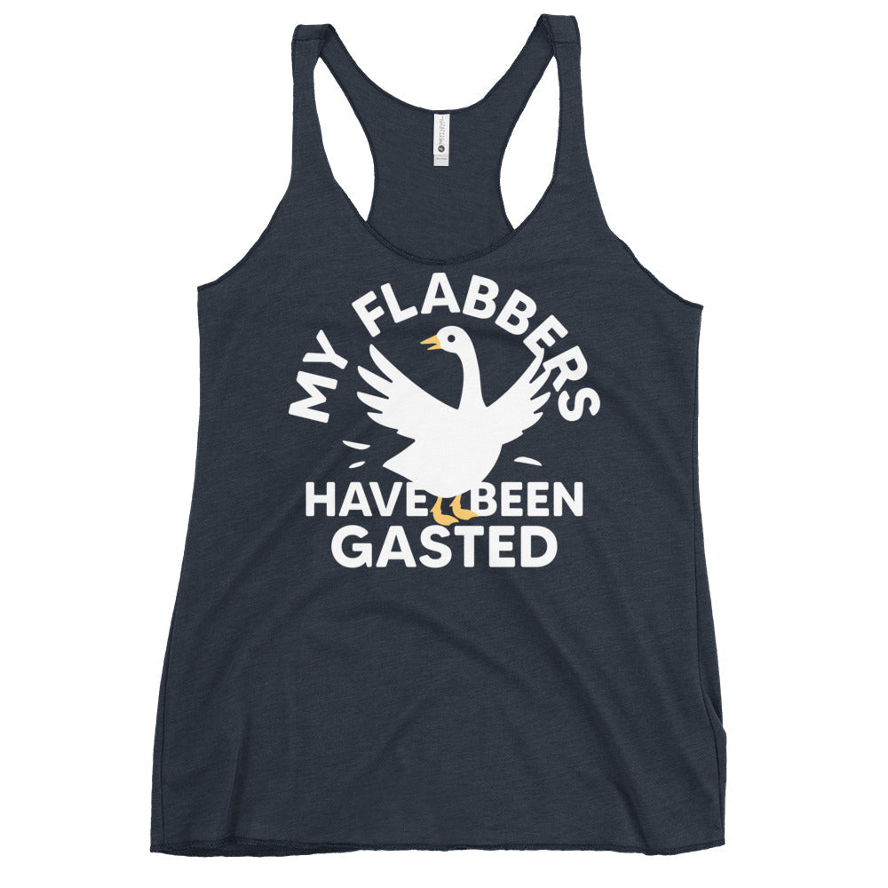 My Flabbers Have Been Gasted Women's Racerback Tank
