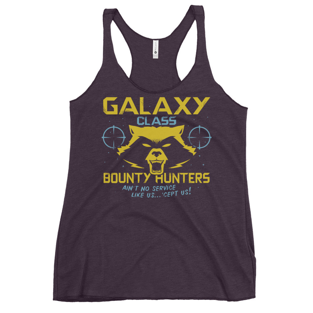Galaxy Class Bounty Hunters Women's Racerback Tank