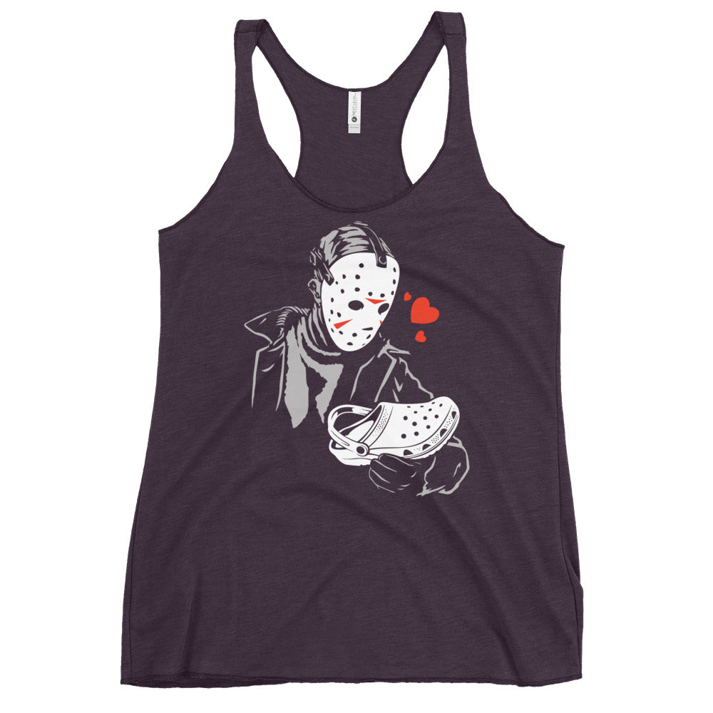 Jason Loves Crocs Women's Racerback Tank