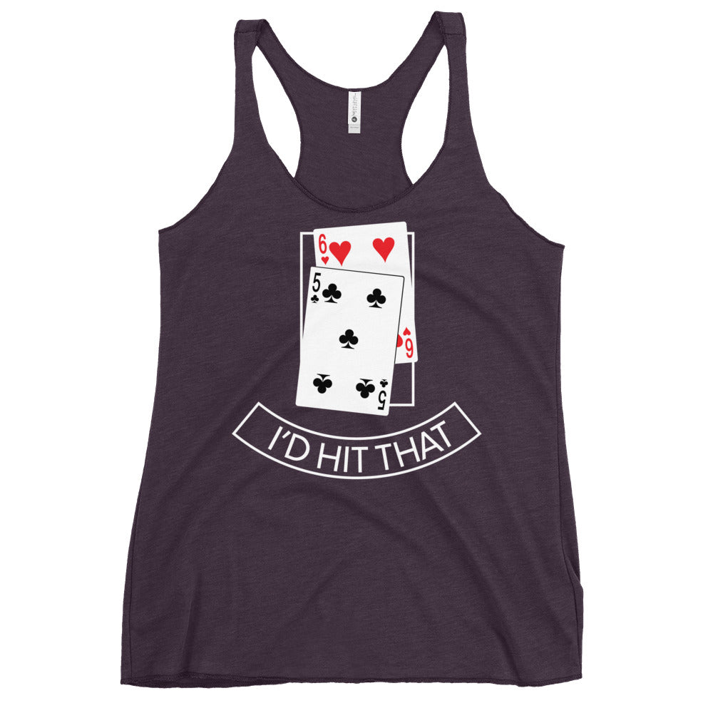 I'd Hit That Women's Racerback Tank