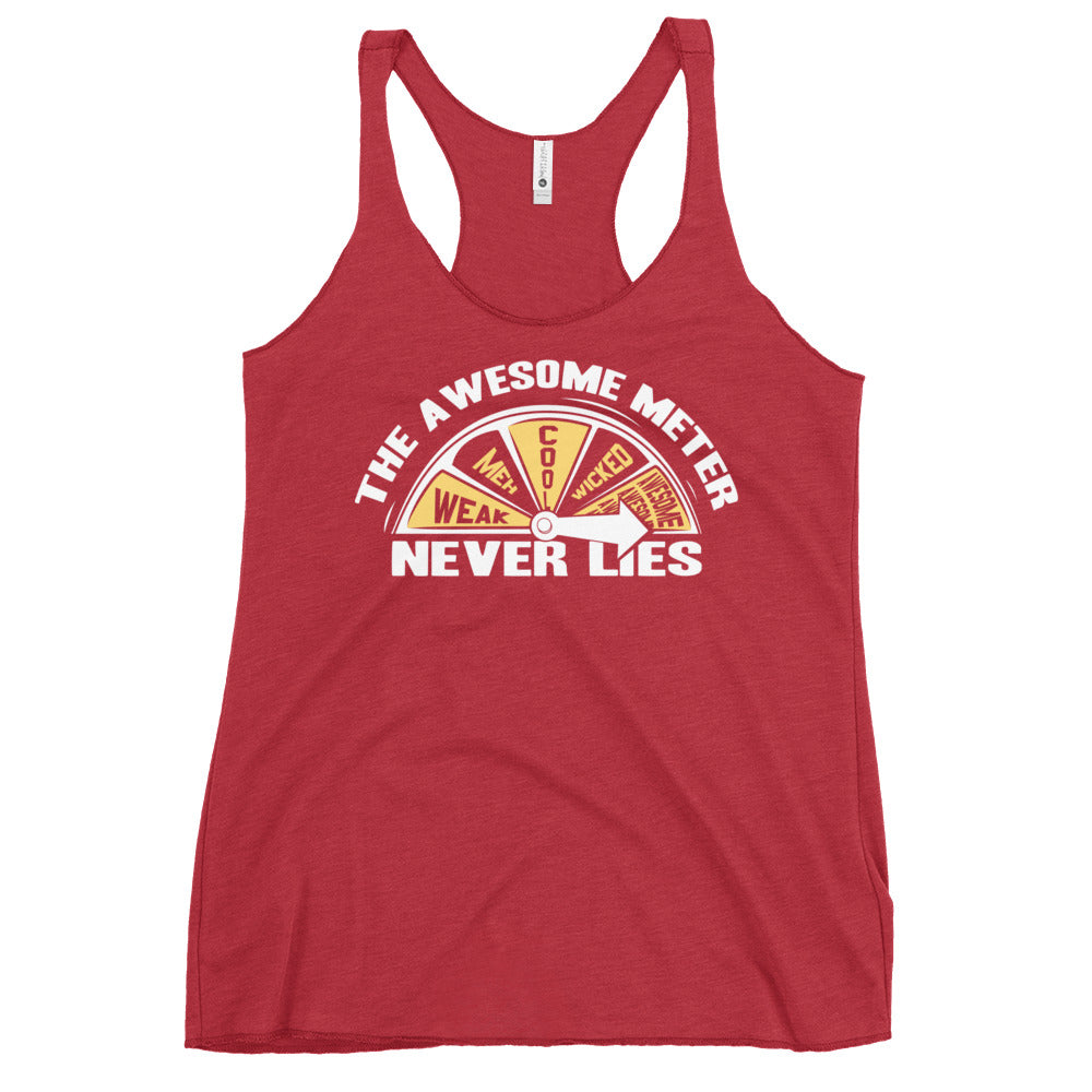 The Awesome Meter Women's Racerback Tank