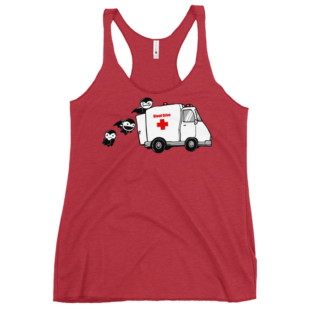 Blood Drive Vampires Women's Racerback Tank