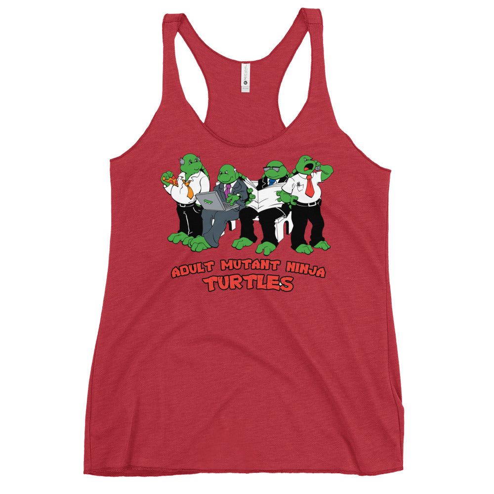 Adult Mutant Ninja Turtles Women's Racerback Tank