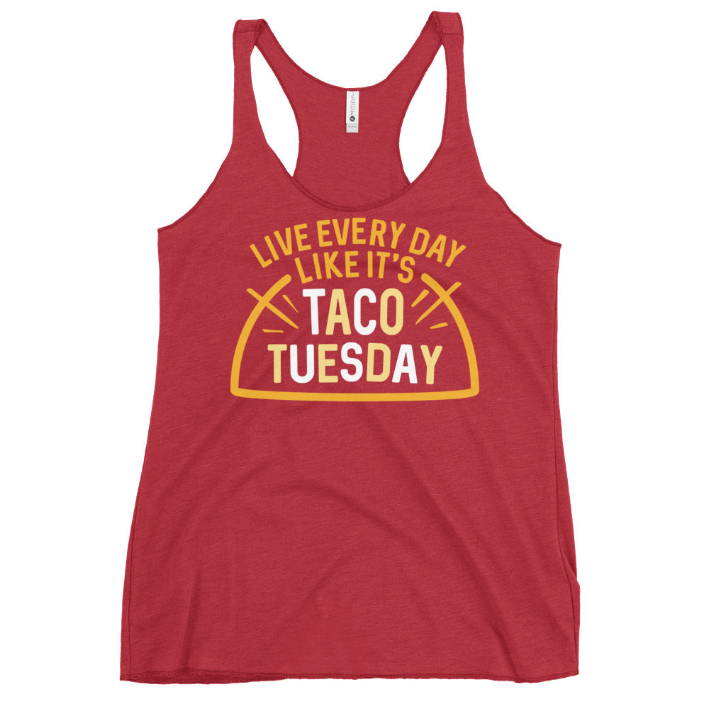 Taco Tuesday Women's Racerback Tank