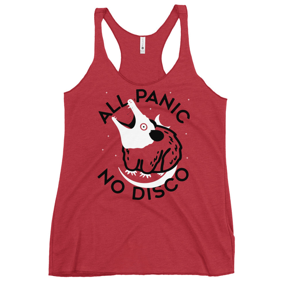 All Panic No Disco Women's Racerback Tank