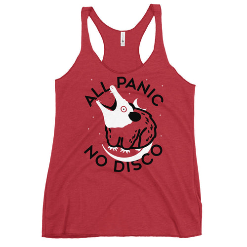 All Panic No Disco Women's Racerback Tank