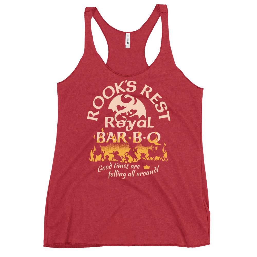 Rook's Rest Royal Bar-B-Q Women's Racerback Tank