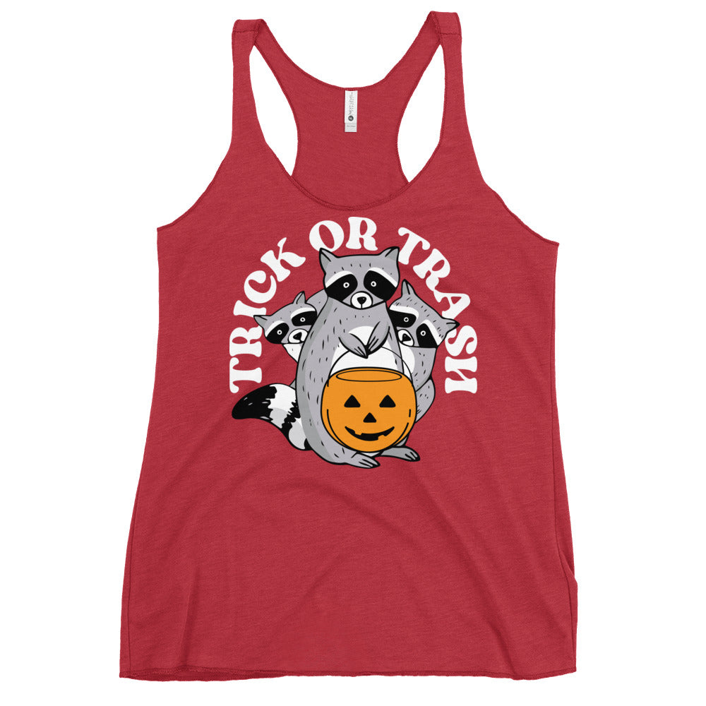 Trick Or Trash Women's Racerback Tank