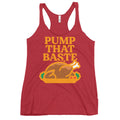 Pump That Baste Women's Racerback Tank