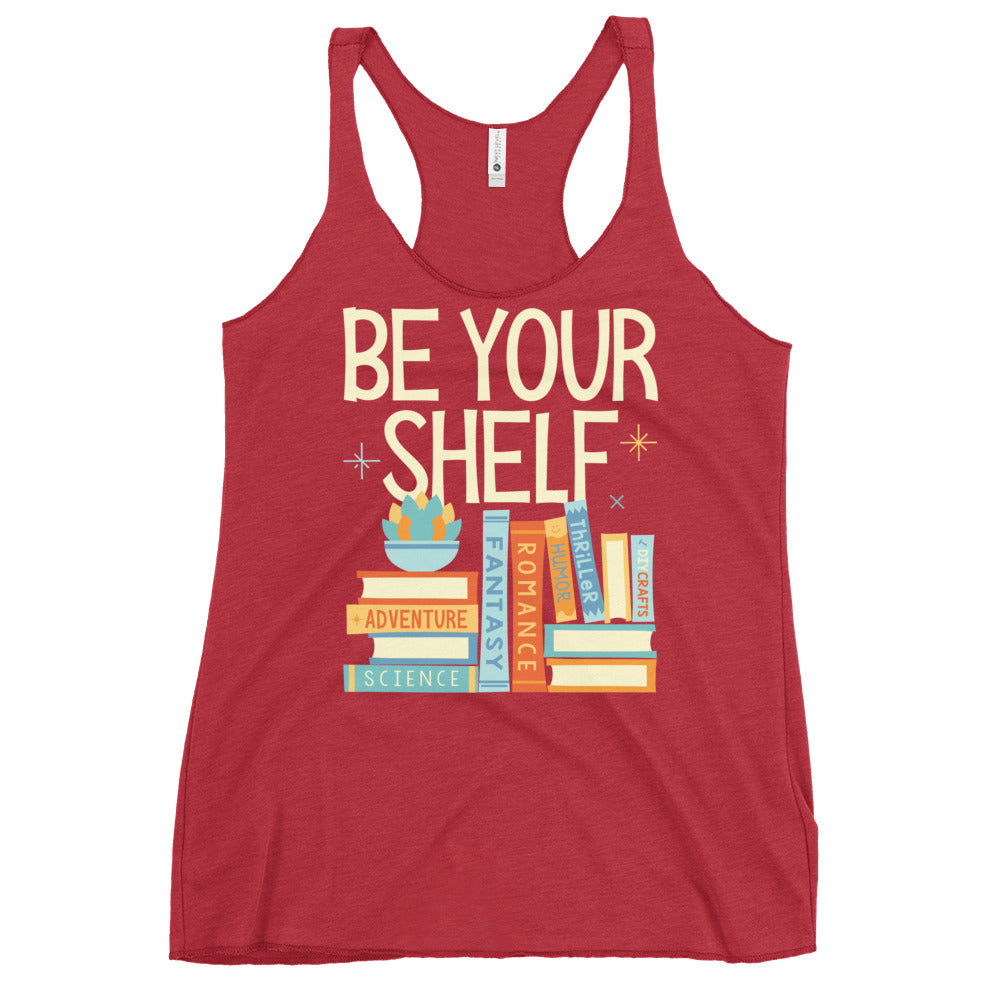 Be Your Shelf Women's Racerback Tank