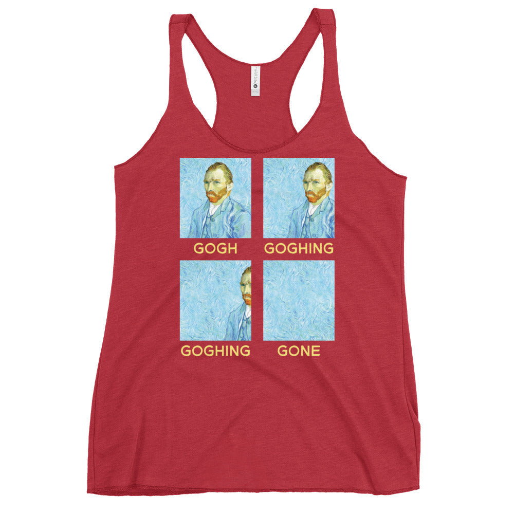 Goghing Goghing Gone Women's Racerback Tank