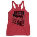 This Is The Way We Talk In Tuscon Arizonia Women's Racerback Tank