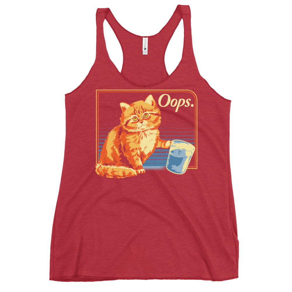 Oops Women's Racerback Tank
