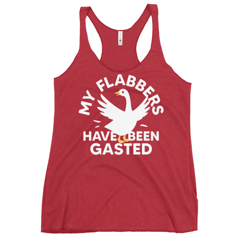 My Flabbers Have Been Gasted Women's Racerback Tank