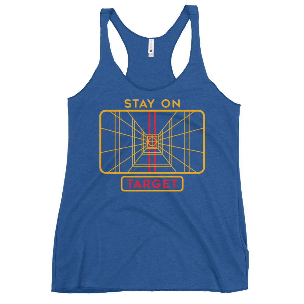 Stay On Target Women's Racerback Tank