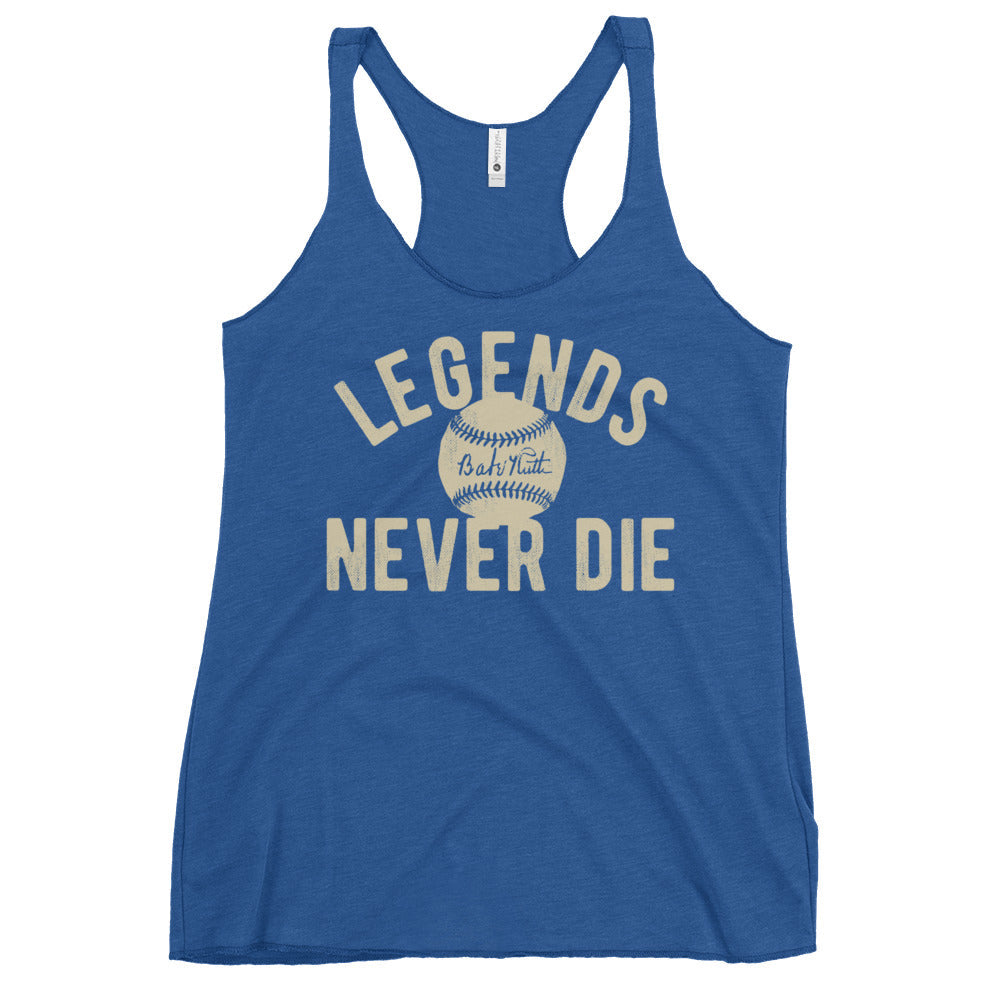 Legends Never Die Women's Racerback Tank